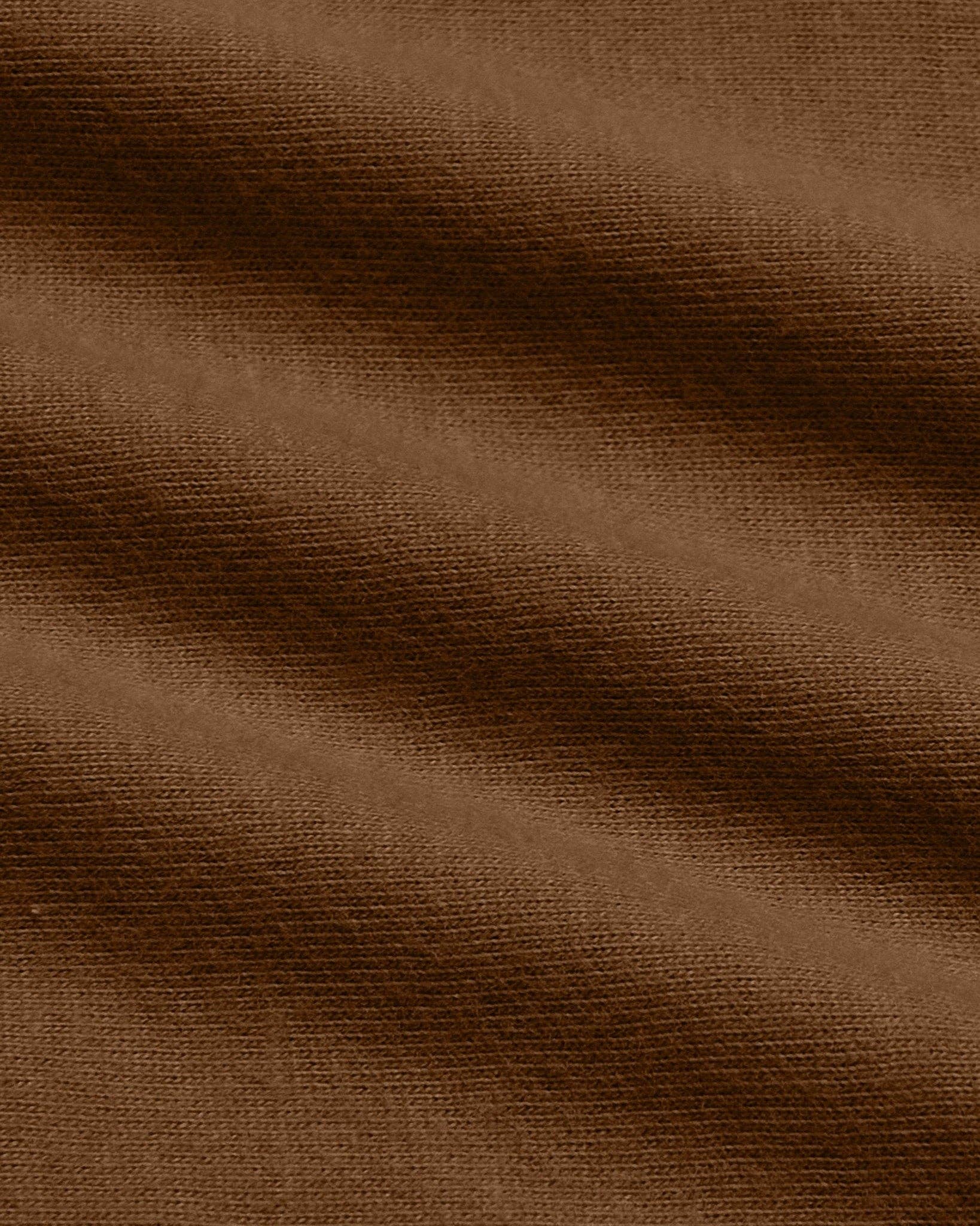 Brown fabric texture swatch